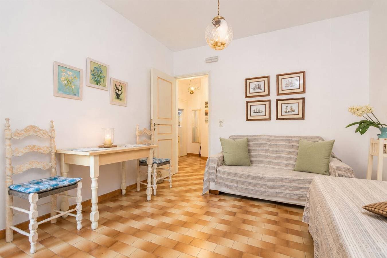 Foto 3 von 12: Ferienwohnung für 2 Personen mit Meerblick
