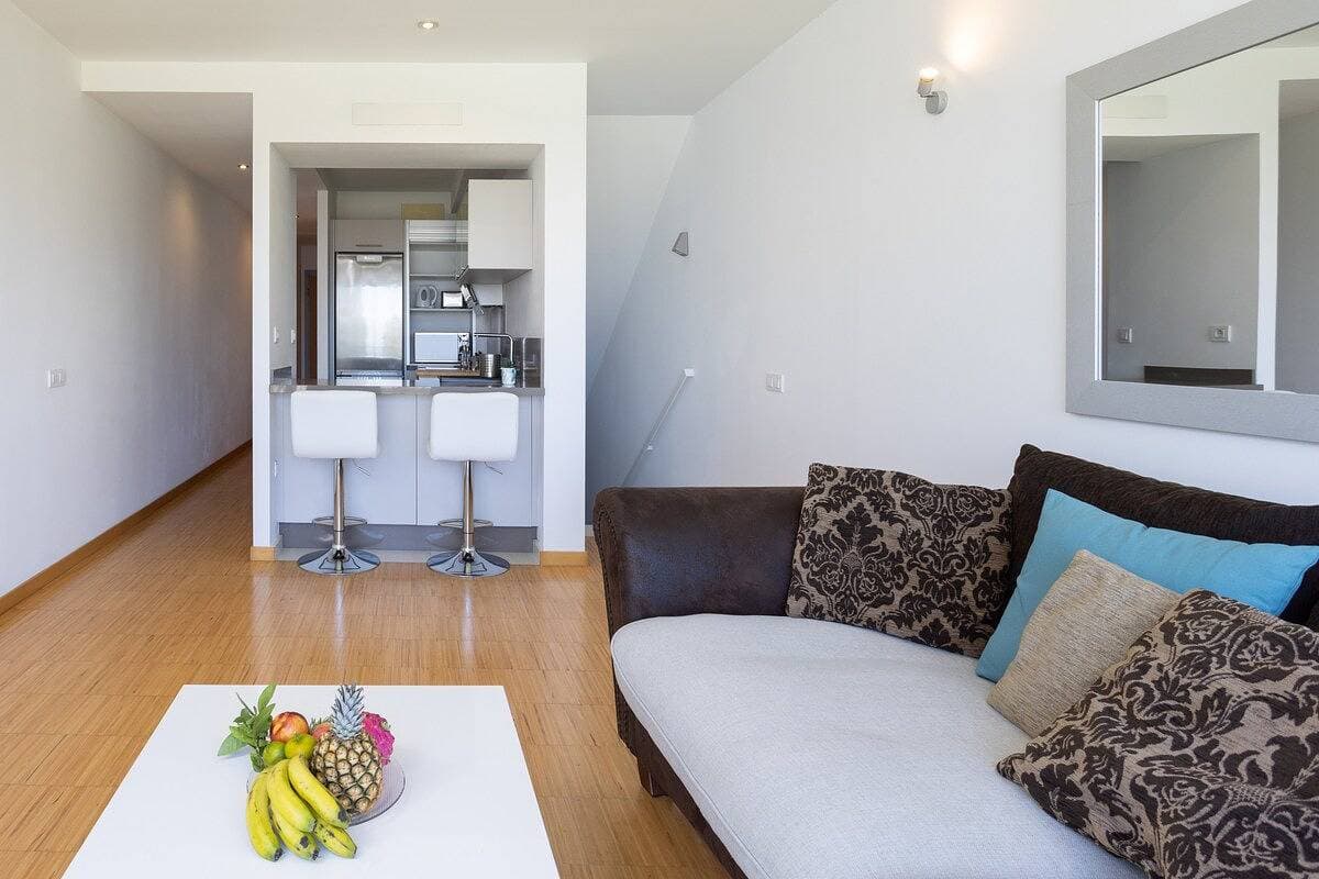 Foto 9 von 35: Ferienwohnung für 3 Personen mit Pool