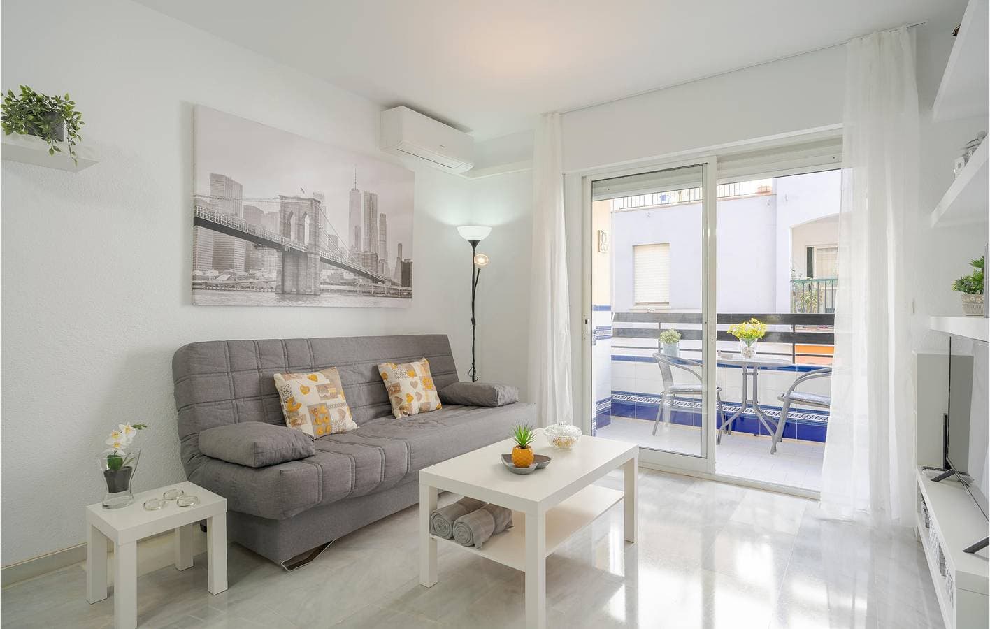 Foto 8 von 17: 70m² Wohnung mit Parkplatz, AC, Terrasse & WiFi in der Nähe von Playa Mati