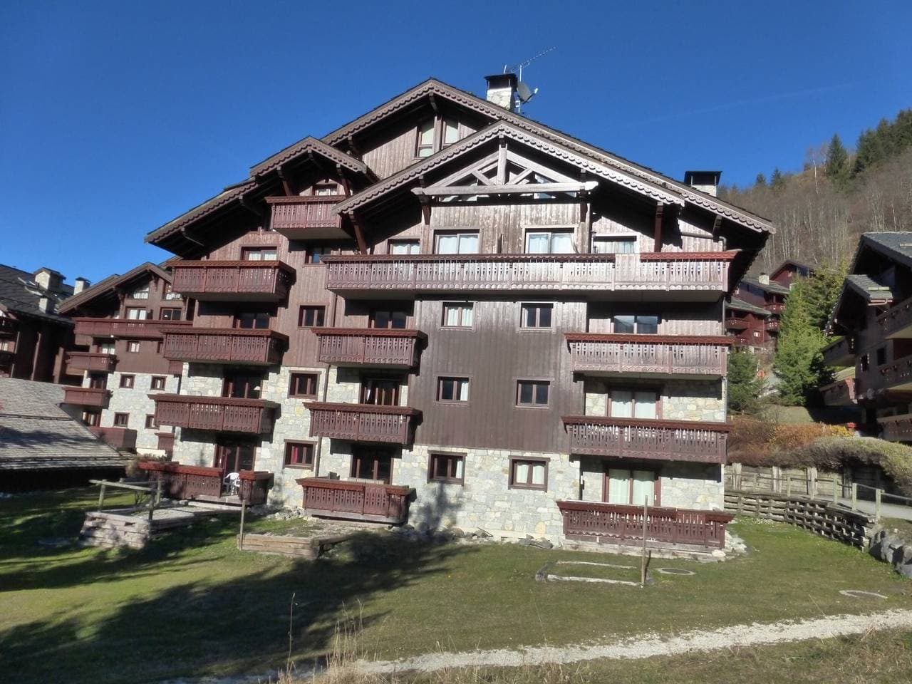 Foto 12 von 14: 3-Zimmer-Wohnung in Méribel Village mit Pool, 4 Personen