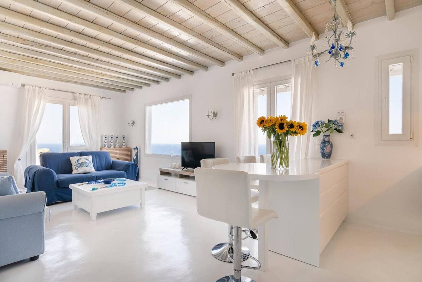 Foto 4 von 43: Margarita House Ornos – Stilvolles Haus mit Meerblick und Nähe zum Strand