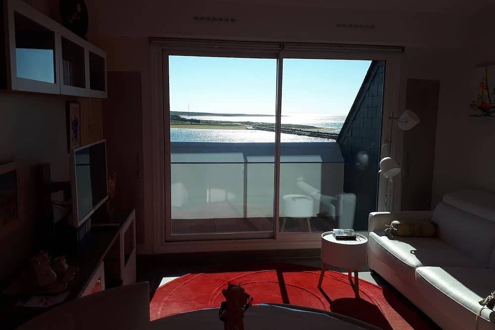 Foto 8 von 30: Morbihan - Blick Auf Die Ria Und Die Bar Von Etel - 15 Meter Vom Strand Entfernt