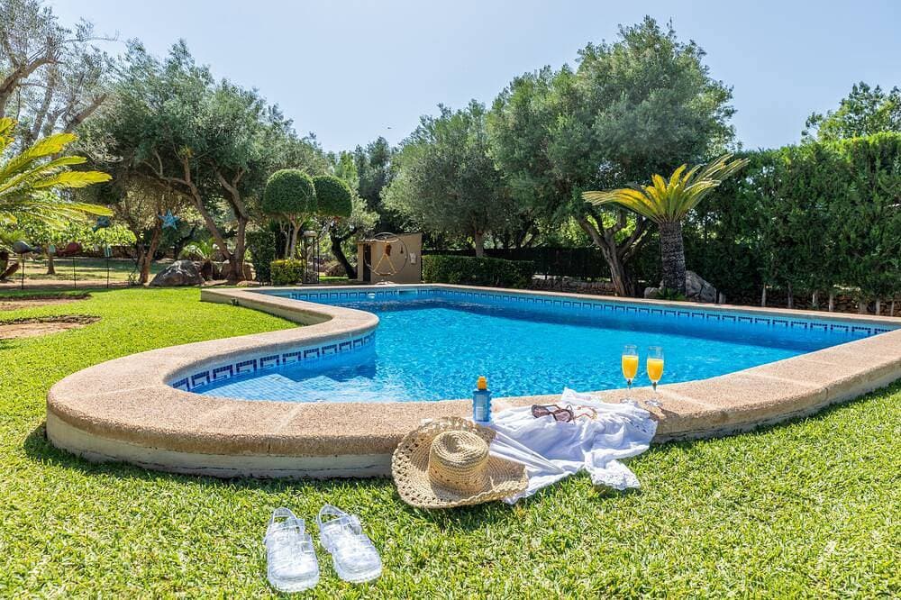 Foto 8 von 30: Schöne Rustikale Villa In Alcudia, 1Km Vom Strand Entfernt, Kostenloses WIFI, Privater Pool.