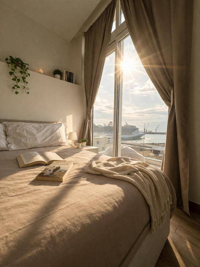 Foto 2 von 17: One-Bedroom Apartment with Sea View and Terrace