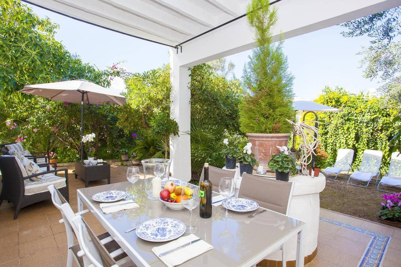 Tres Pins - Schönes Ferienhaus mit privater Terrasse und 300 m vom Strand entfernt. Kostenlosem W-La... 1