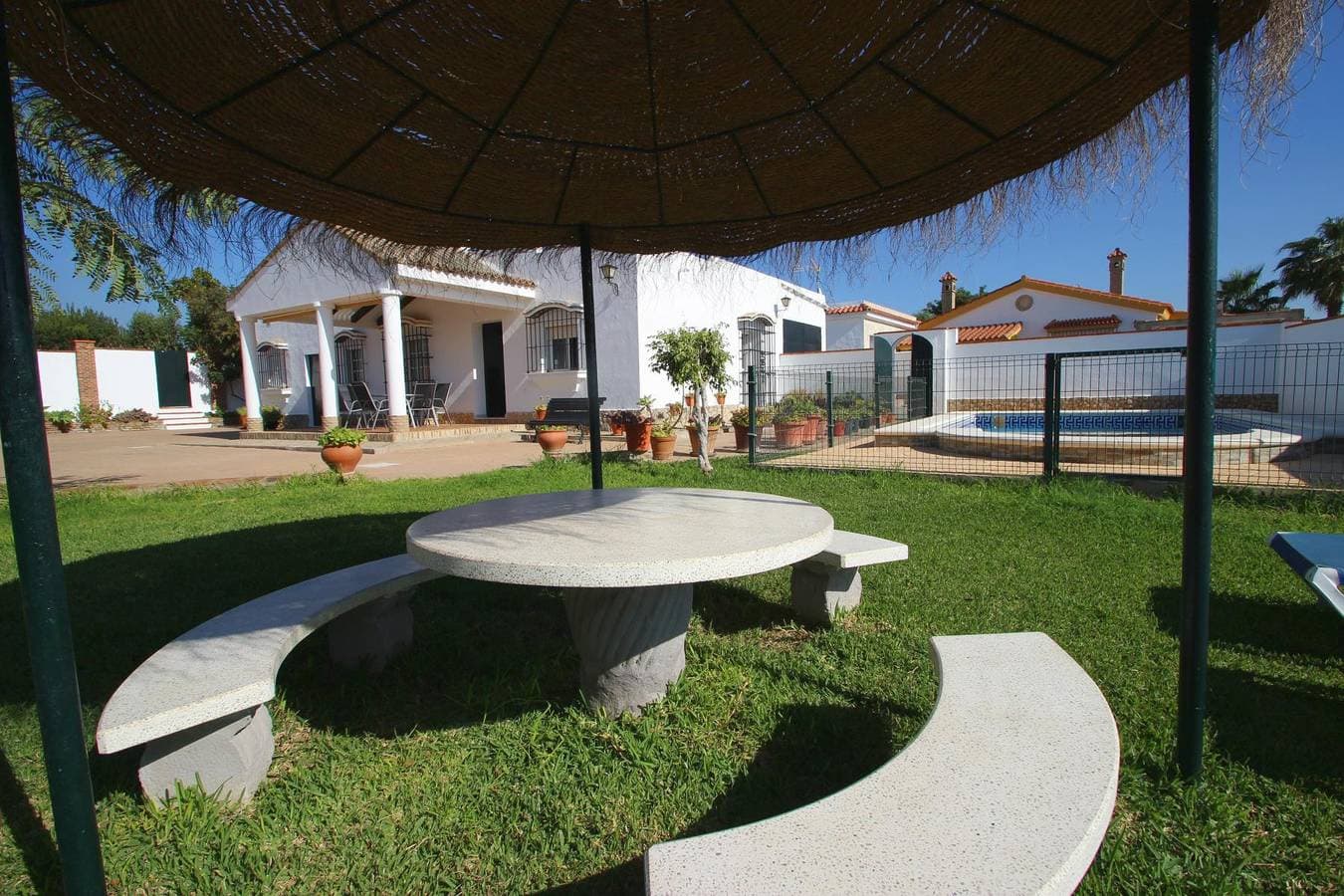 Foto 8 von 32: Privater pool, bei Fuente del Gallo, WiFi, Fernblick, mit schönem Garten - Casa Palillero-