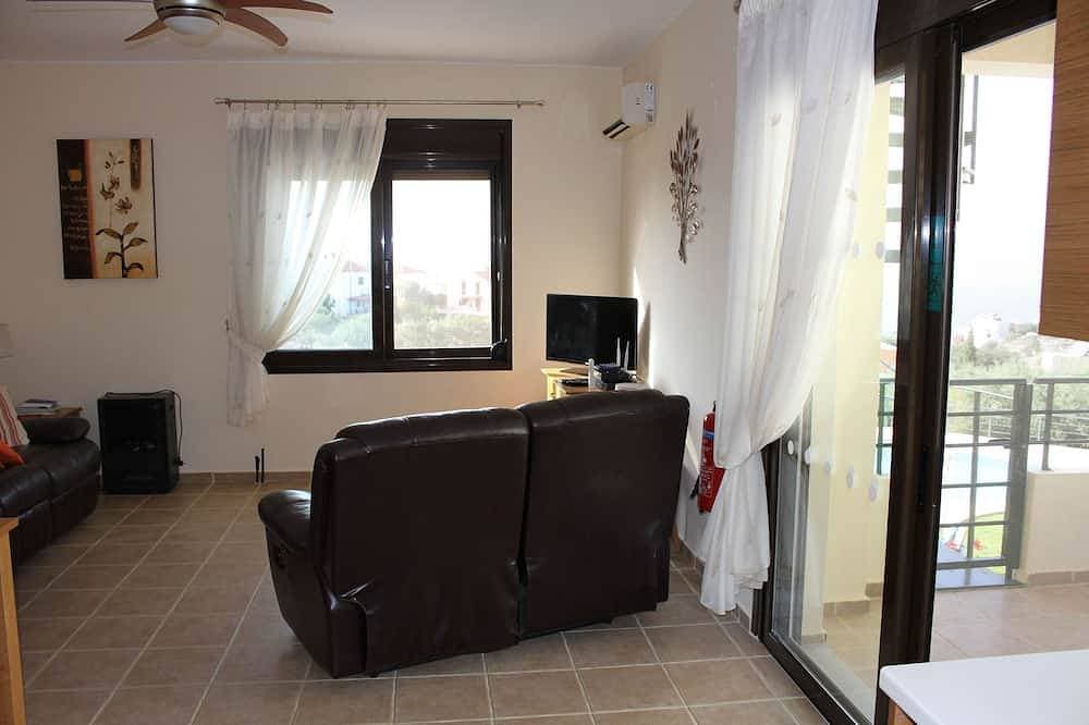 Foto 4 von 30: Kokkino Chorio Superb Freistehende Villa mit großem Gemeinschaftspool, atemberaubendem Meerblick und WLAN