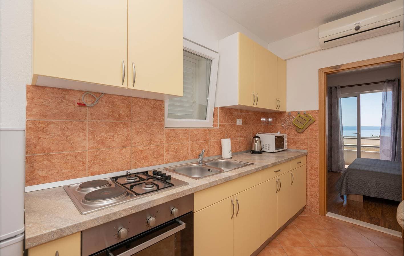 Foto 11 von 21: Urlaub am Meer: Gemütliche Ferienwohnung mit Terrasse, WLAN und Parkplatz in Makarska