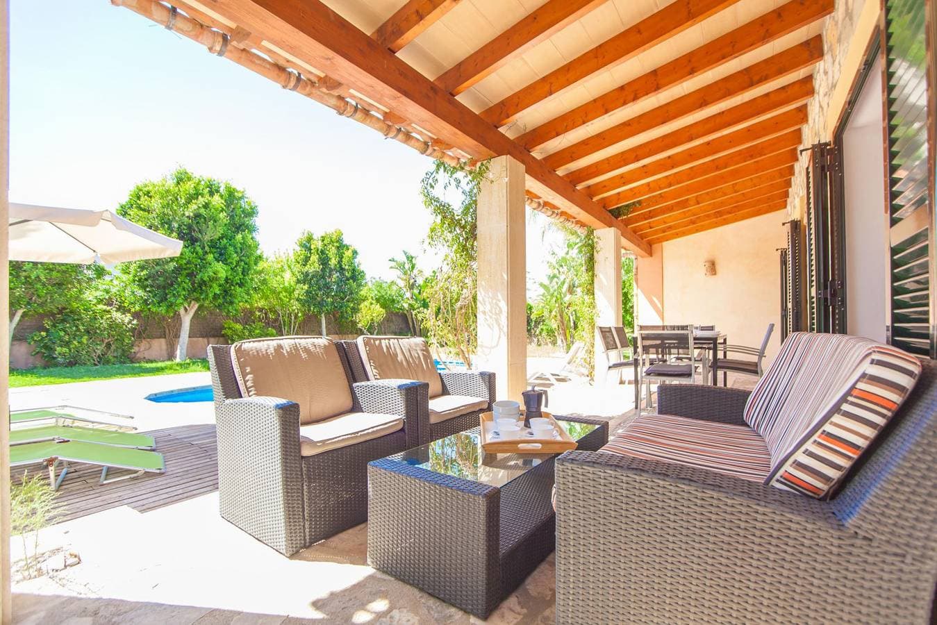 Foto 10 von 32: Correfoc - Ferienhaus mit privaten Pool in Crestatx (Sa Pobla). WiFi gratis
