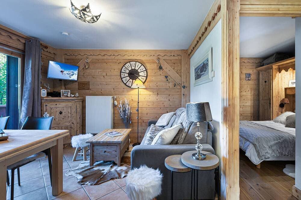 Foto 5 von 12: Gemütliche Wohnung in Méribel mit Terrasse