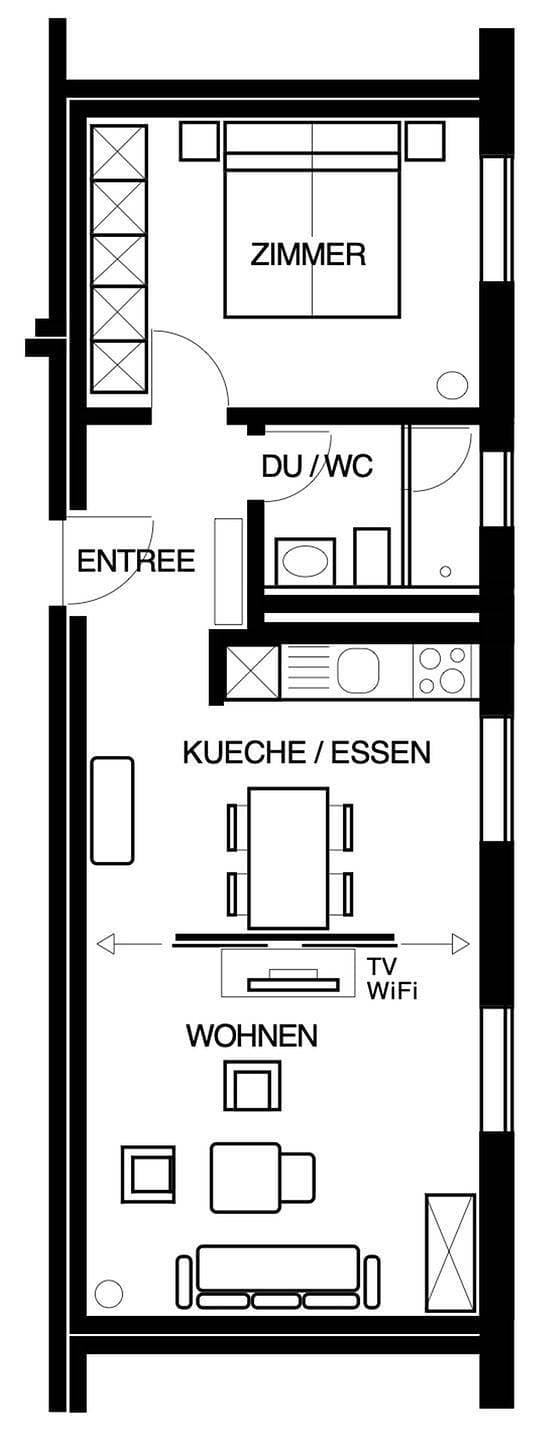 Foto 12 von 12: Residenza Alpenrose 24 – Helle Wohnung mit Seesicht & Top Lage