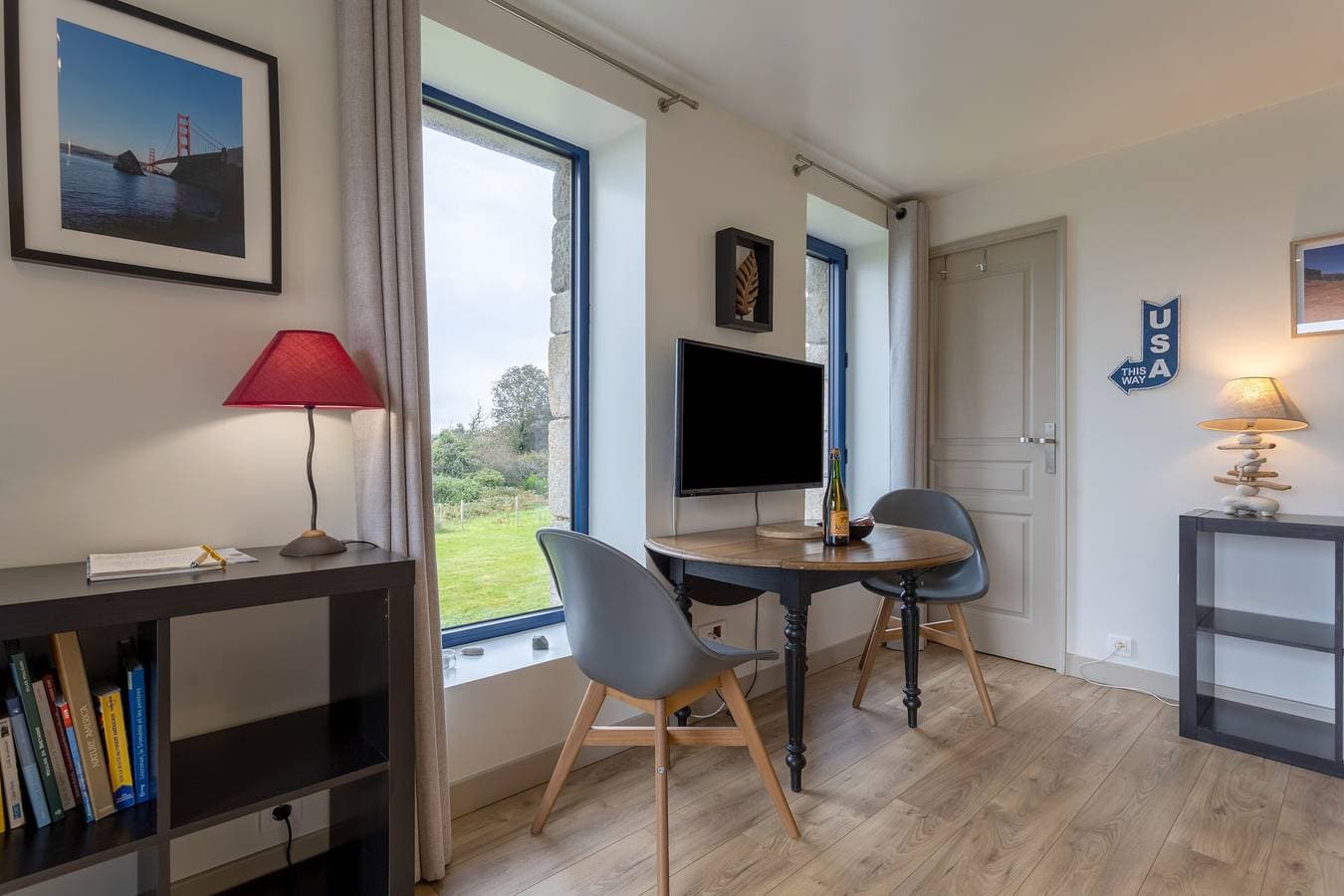 Foto 9 von 27: Einzimmerapartment 'Vue Magique Proche Locronan' mit privater Terrasse, privatem Garten und WLAN