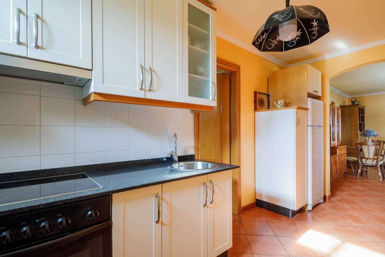 Foto 9 von 28: "Apartamento con jardin en un chale" mit Bergblick, WLAN, Garten und Terrasse
