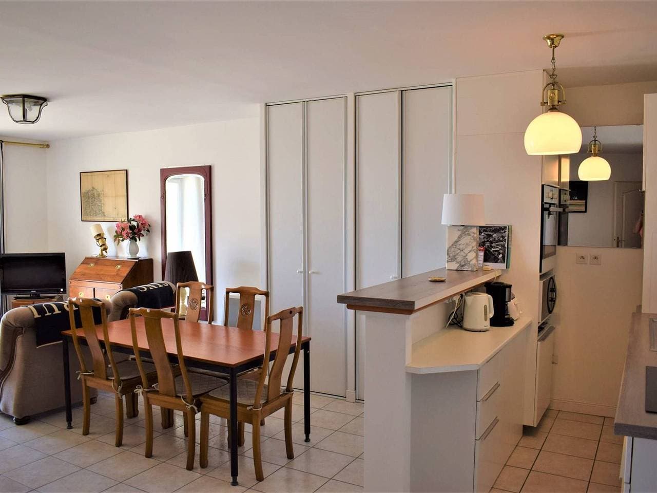 Foto 8 von 17: Geräumige Wohnung mit WIFI und Parkplatz in Trégastel, strandnah