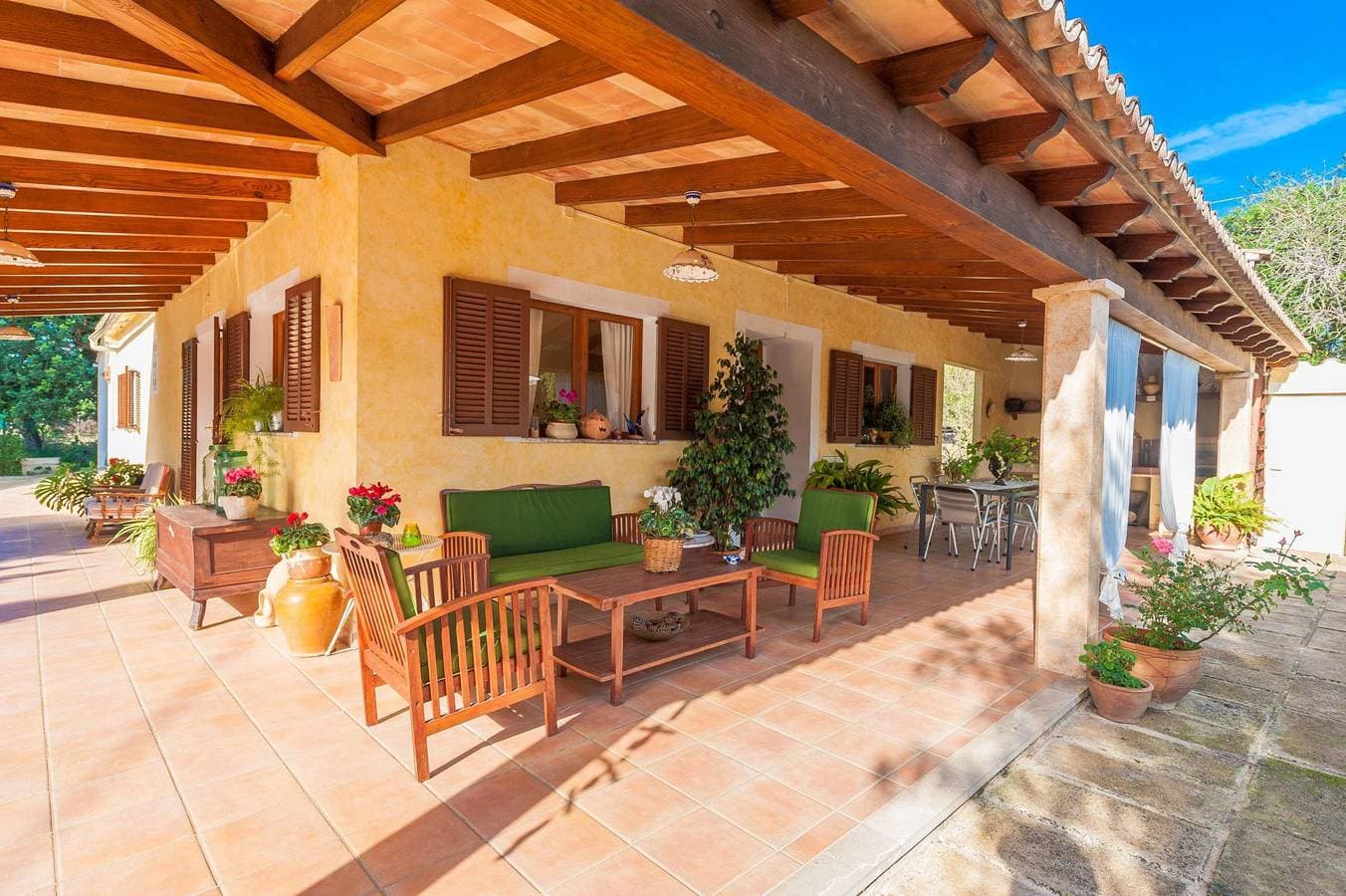 Foto 2 von 30: Son Coll - Ferienhaus mit privaten Pool in Lloseta. WiFi gratis