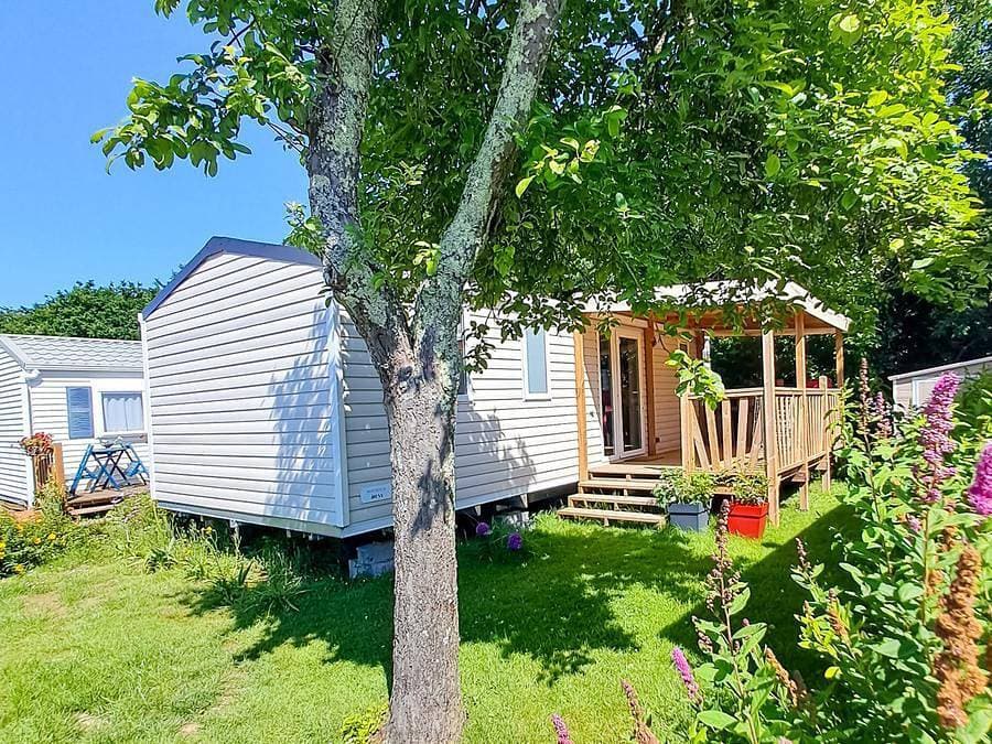 Foto 7 von 39: Camping Le Kervastard - Mobilheim 4 personen - Standard - 2 Schlafzimmer