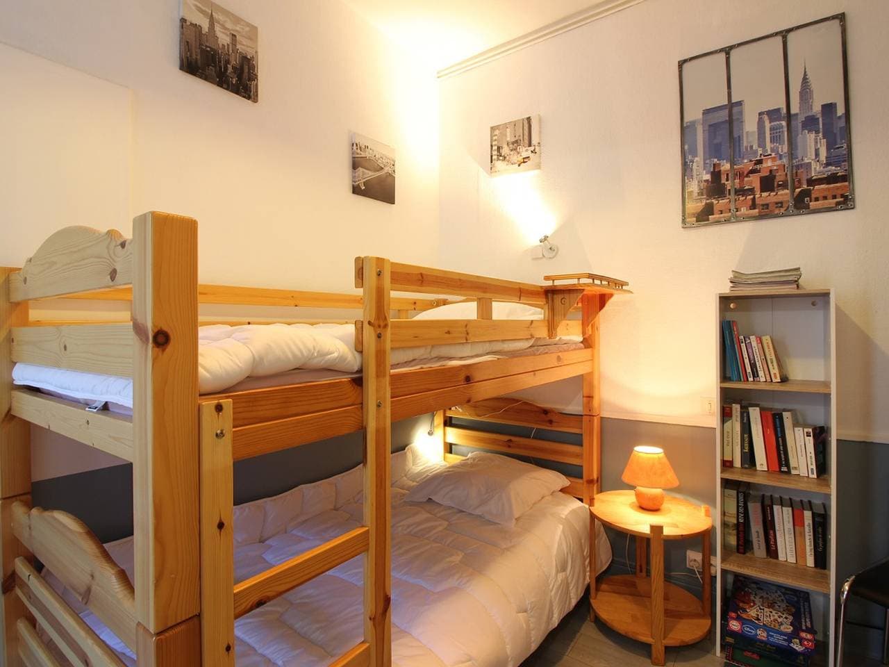 Foto 8 von 14: T2 bis Wohnung mit Balkon im Zentrum von La Bourboule, nahe Thermen, 4 Pers, Wifi