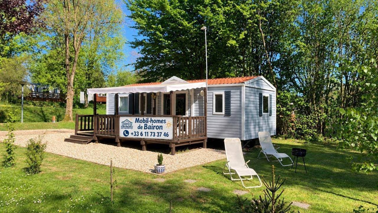 Mobil homes 6 et 8 places - Camping de Bairon 08 - Emplacement exceptionnel Bord de lac 1