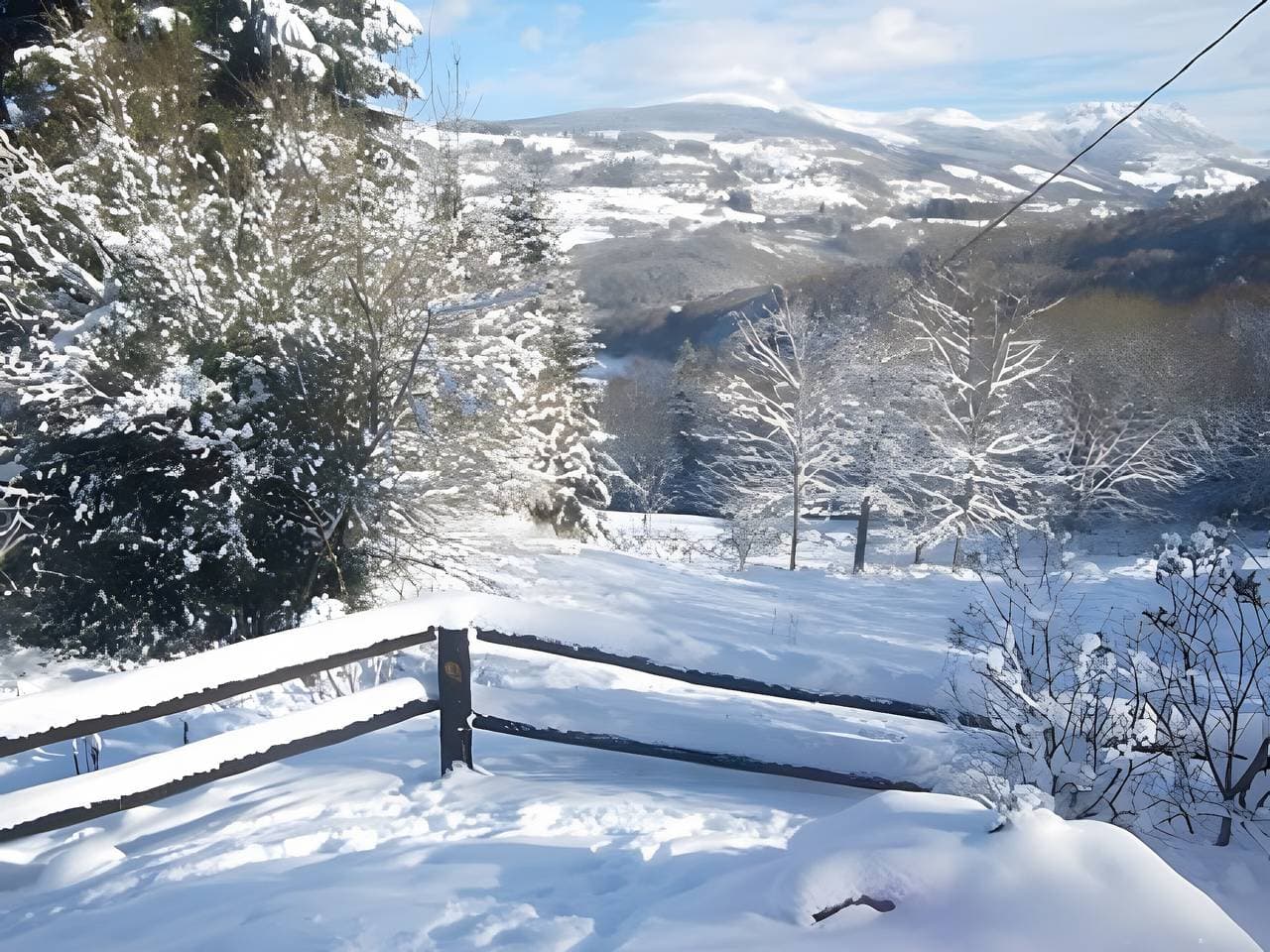 Foto 6 von 13: „Gîte Les Bannes“ mit Bergblick und WLAN