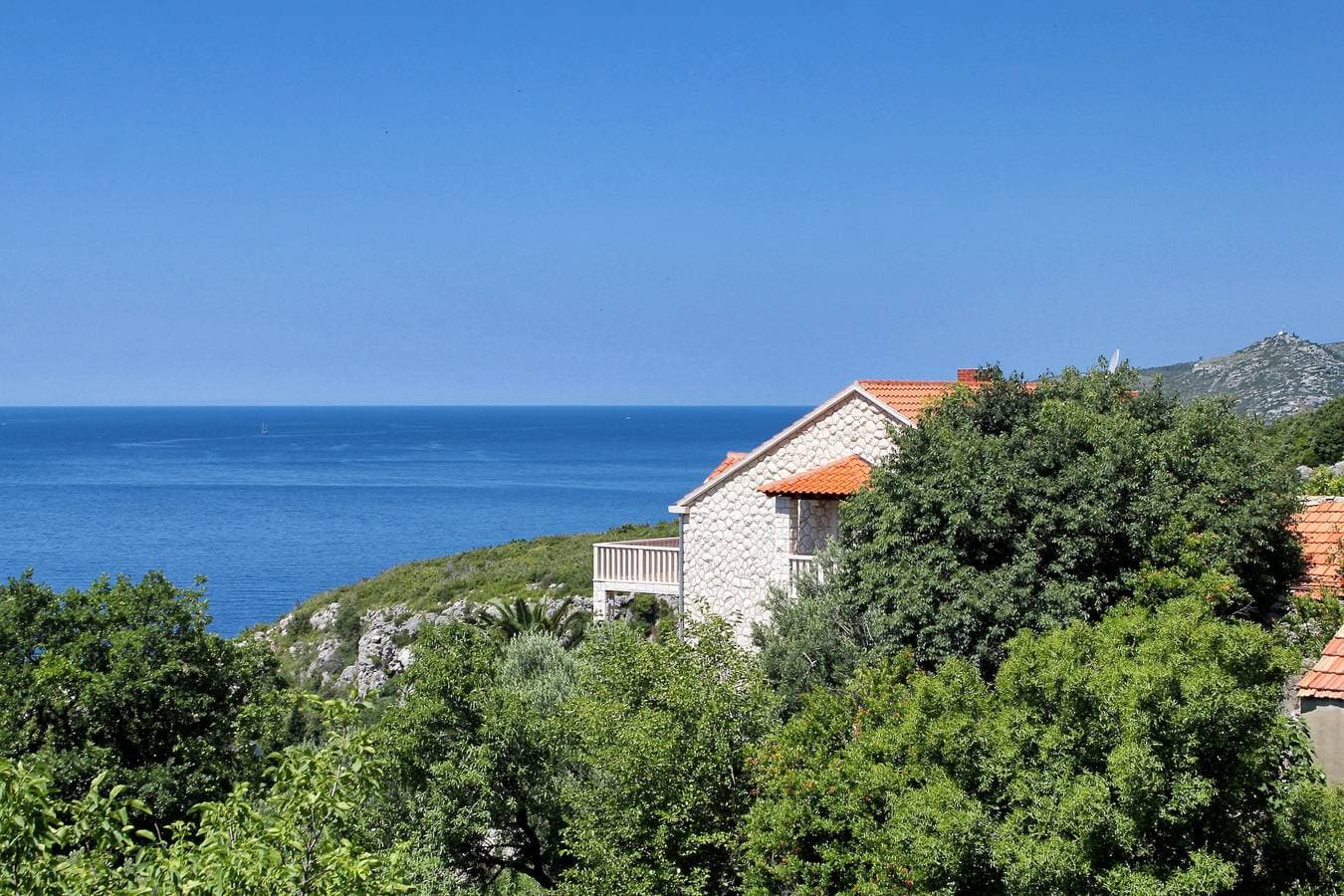 Foto 3 von 89: 4-Zimmer-Haus mit Terrasse und Meerblick Soline, Dubrovnik K-3548