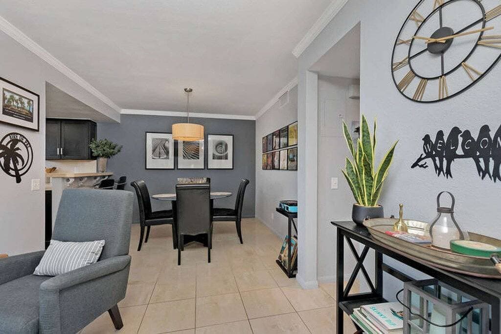 Foto 5 von 40: Diese 60 m² große Unterkunft mit 1 Schlafzimmer und 1 Bad befindet sich in Palm Springs.