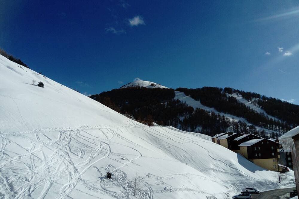 La Foux d Allos - am Fuße der Piste- 1