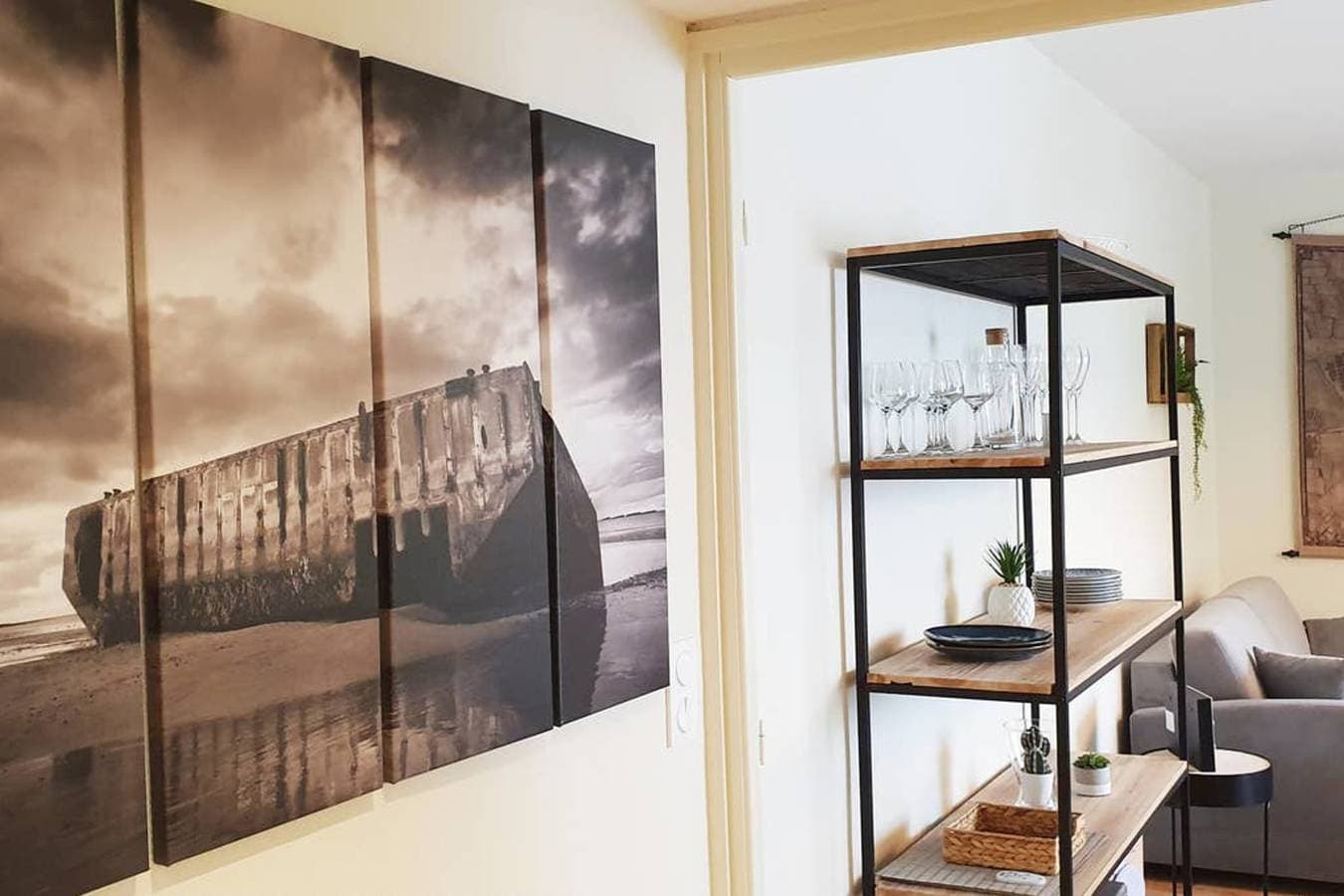 Foto 10 von 35: Ferienwohnung für 6 Personen mit Balkon