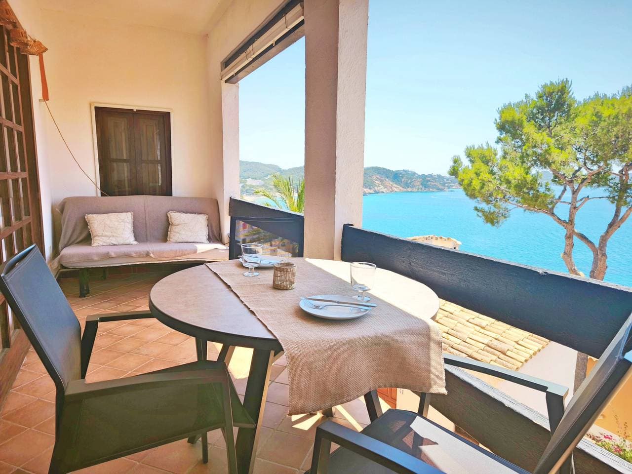 Foto 6 von 40: A3012 Ferienwohnung mit Meerblick für 3 Personen in Cala Fornells