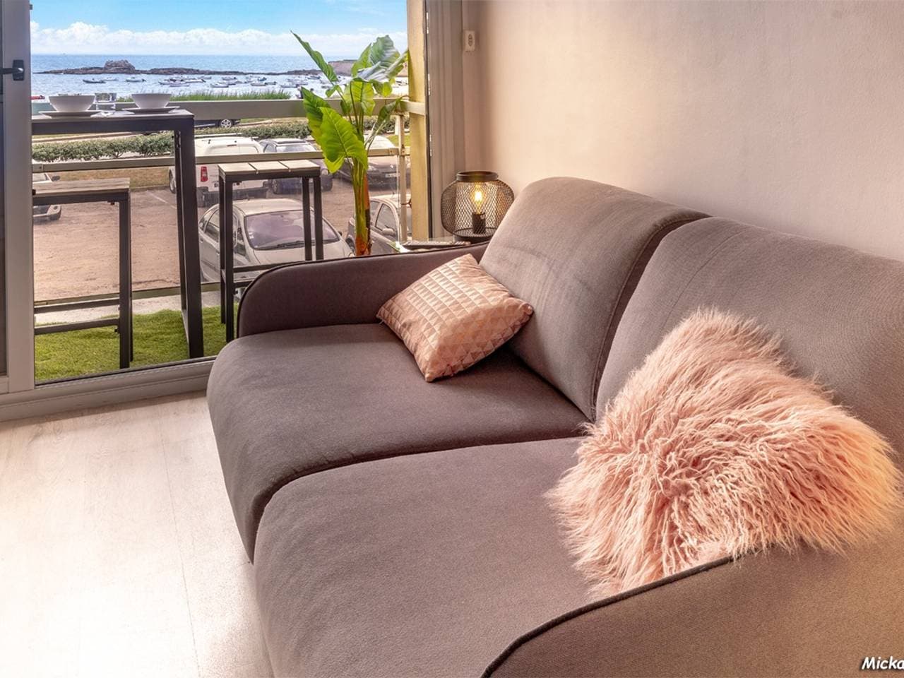 Renoviertes Studio mit Meerblick-Balkon, WIFI, nah am Strand und Einkaufsmöglichkeiten - 2 Pers 1