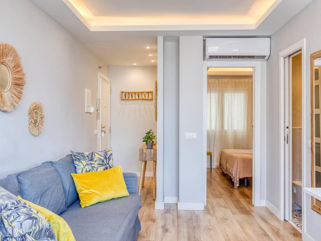 Foto 8 von 25: Modern renoviertes Apartment nahe Strand, 1 Schlafzimmer