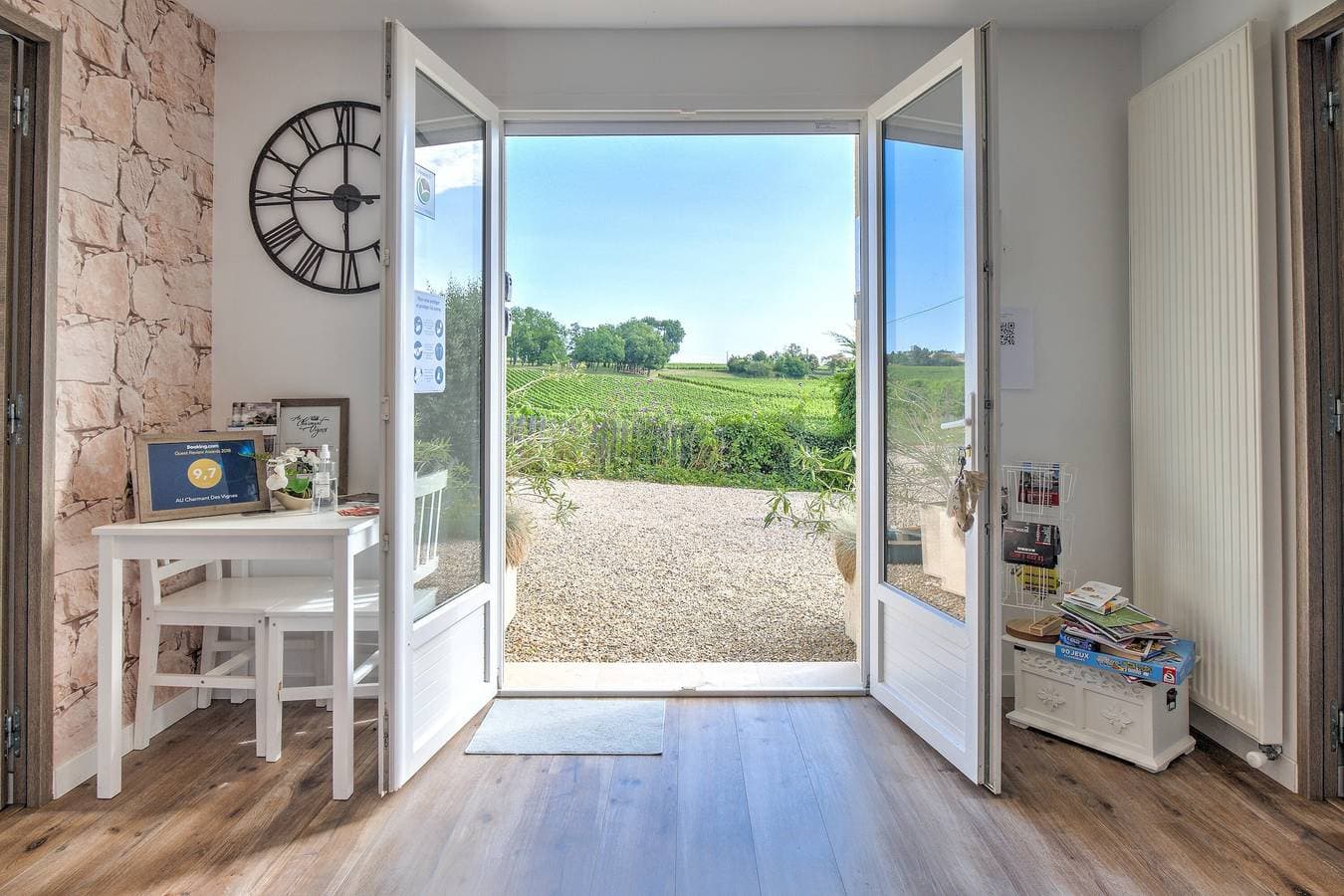 Foto 12 von 26: Gästehaus 'Au Charmant Des Vignes' mit privater Terrasse und WLAN
