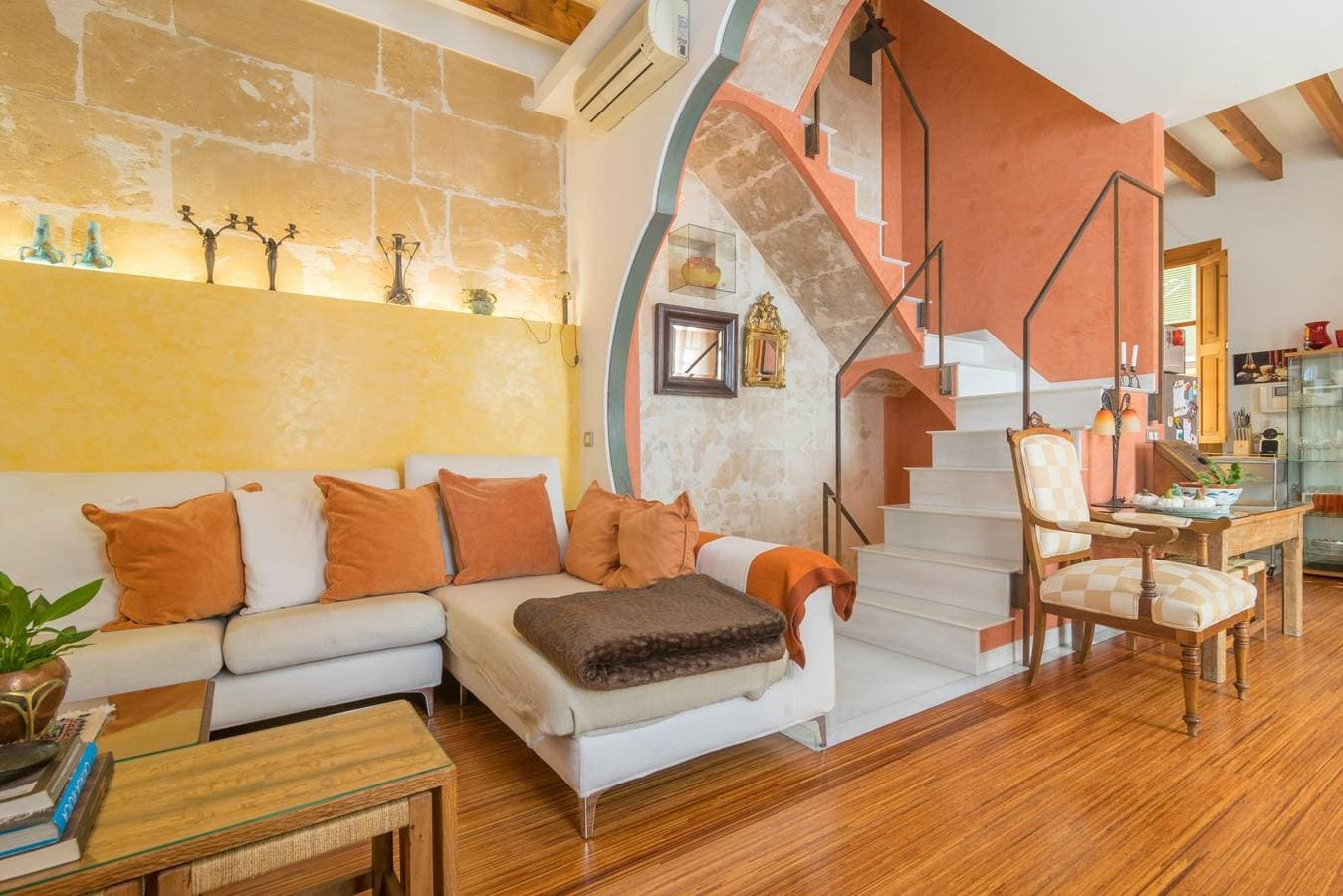 Foto 5 von 49: Miraclet - Adults Only - Ferienhaus mit schöner Terrasse und Parkplatz im Zentrum von Palma. Gratis Wifi