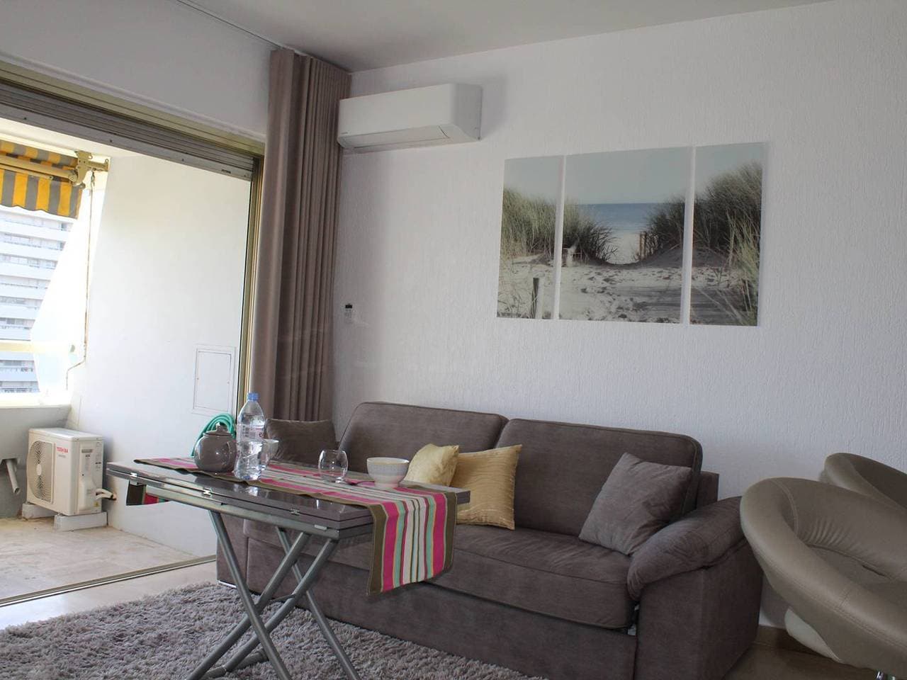 Foto 5 von 17: 2-Zimmer-Wohnung, 4 Schlafplätze, klimatisiert mit Parkplatz in Villeneuve-Loubet Plage