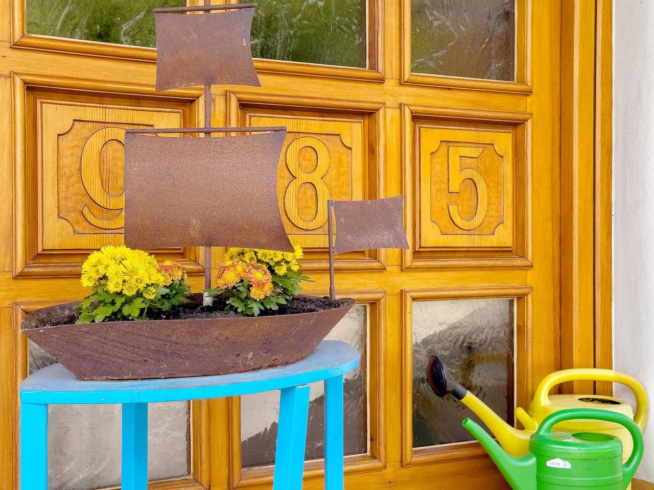 Foto 7 von 26: Ferienwohnung 'Meersburg' mit Seeblick, Gemeinschaftsgarten und Wi-Fi