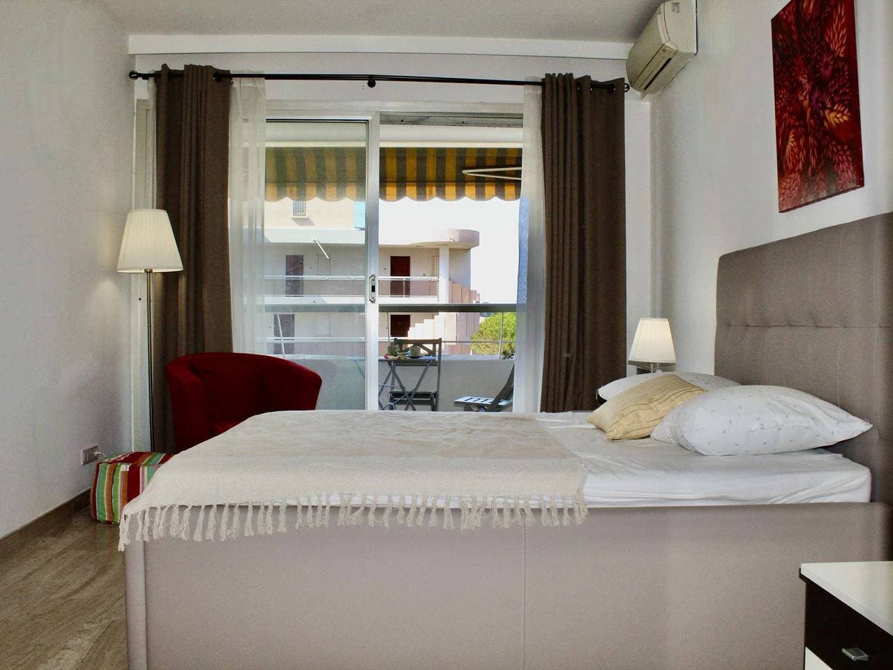 Foto 7 von 15: 2-Zimmer-Wohnung mit Meerblick und Klimaanlage, Villeneuve-Loubet Strand