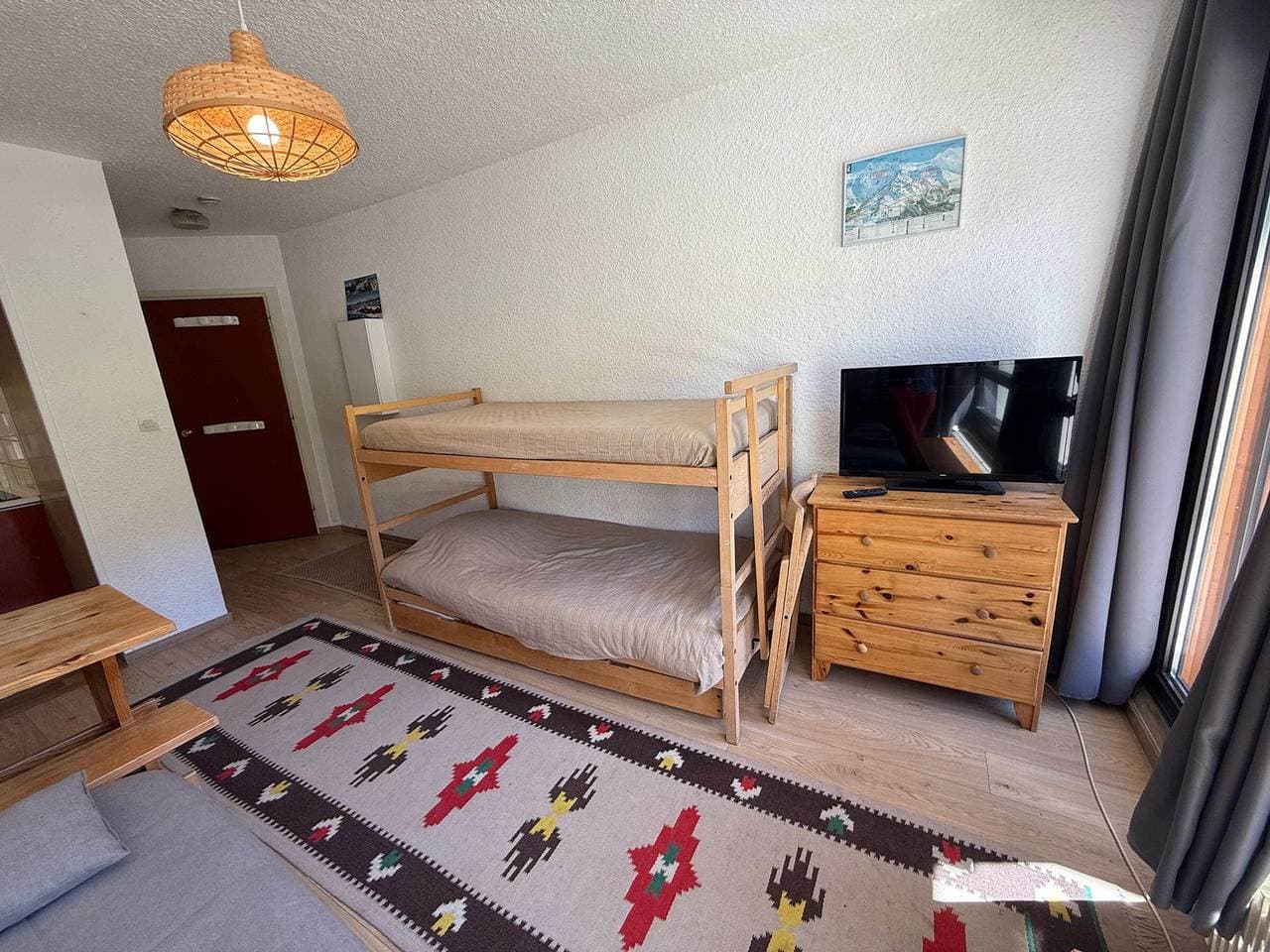 Foto 2 von 10: Studio für 3 Personen direkt an der Piste mit Balkon