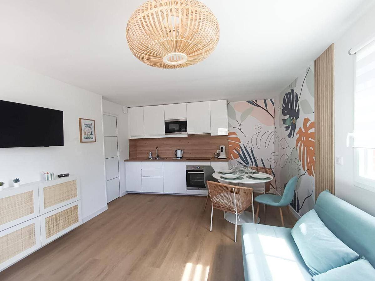 L'embrun de la Hougue appartement avec parking privé à côté du port et des commerces 1