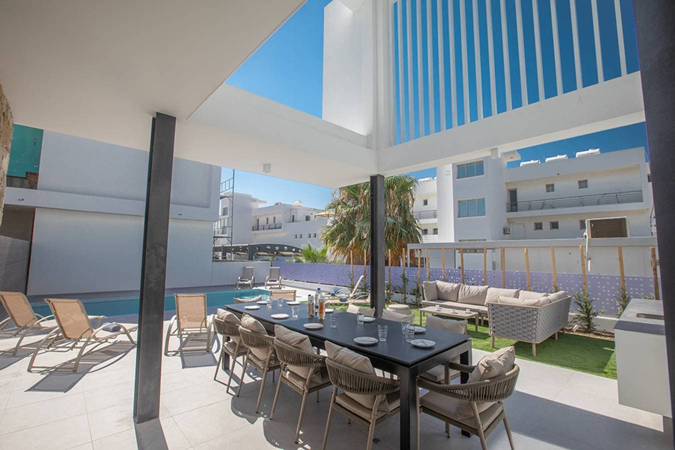 Foto 6 von 27: Villa für 10 Personen mit Pool