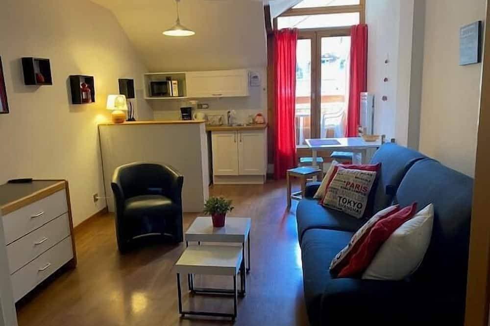 Foto 7 von 9: Bis 200m von den gondelbahnen, 5te Etage, balkon, parkmöglichkeiten, fernseher