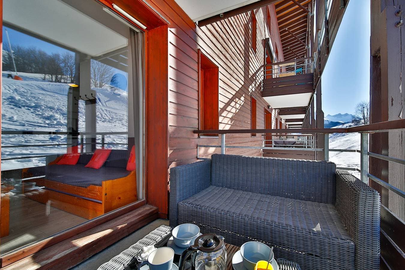 Foto 7 von 18: Ferienwohnung für 6 Personen mit Balkon