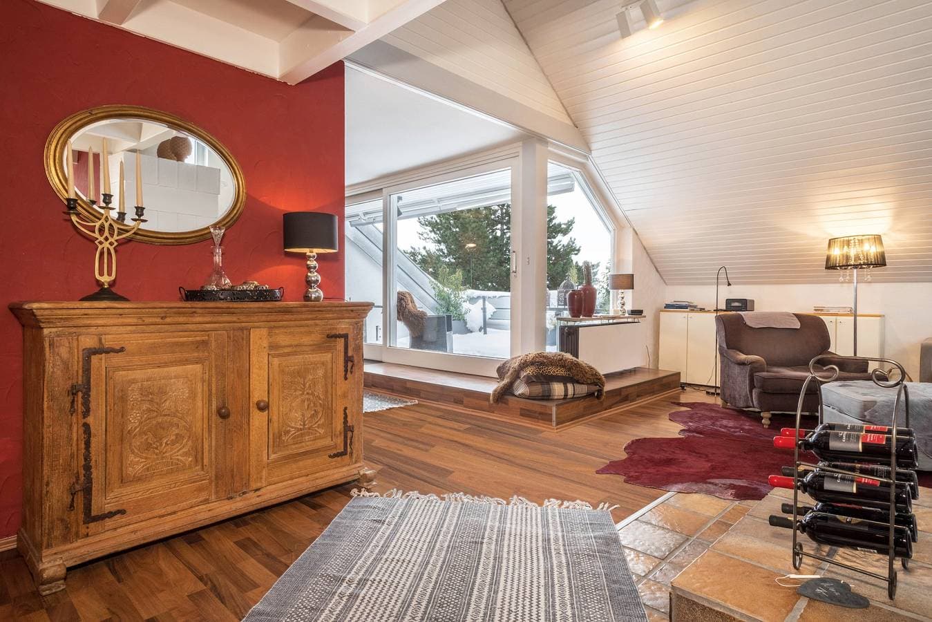 Foto 7 von 33: Ferienwohnung "Dachatelier Überlingen" in Bodenseenähe mit Balkon & Dachterrasse