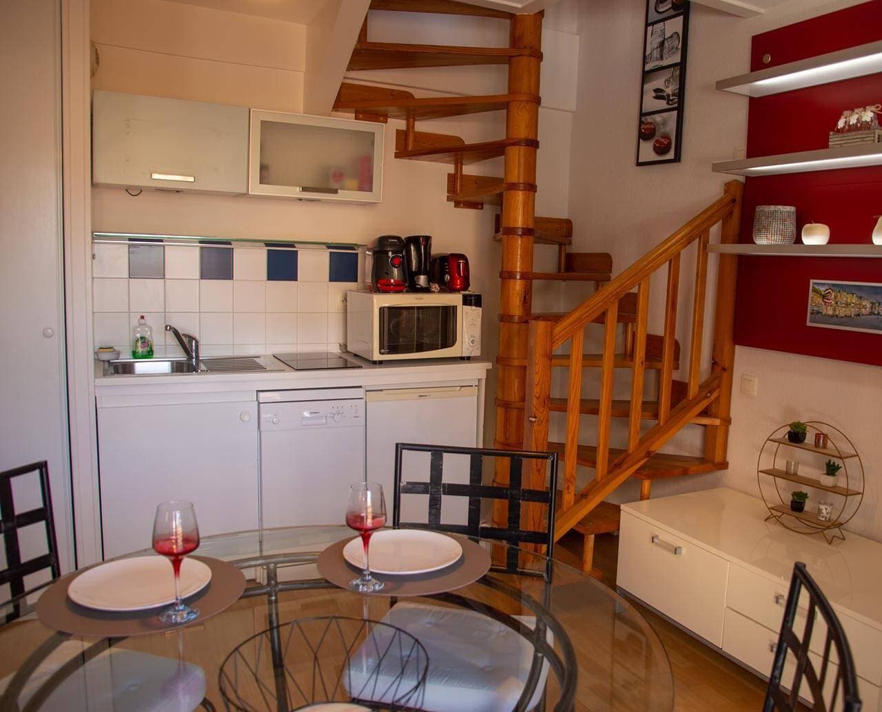 Foto 5 von 15: Appartement „Duplex Du Cottage“ mit WLAN
