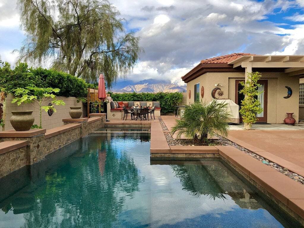 Foto 5 von 26: Privater Pool Casita - Super privat, Blick auf die Berge!