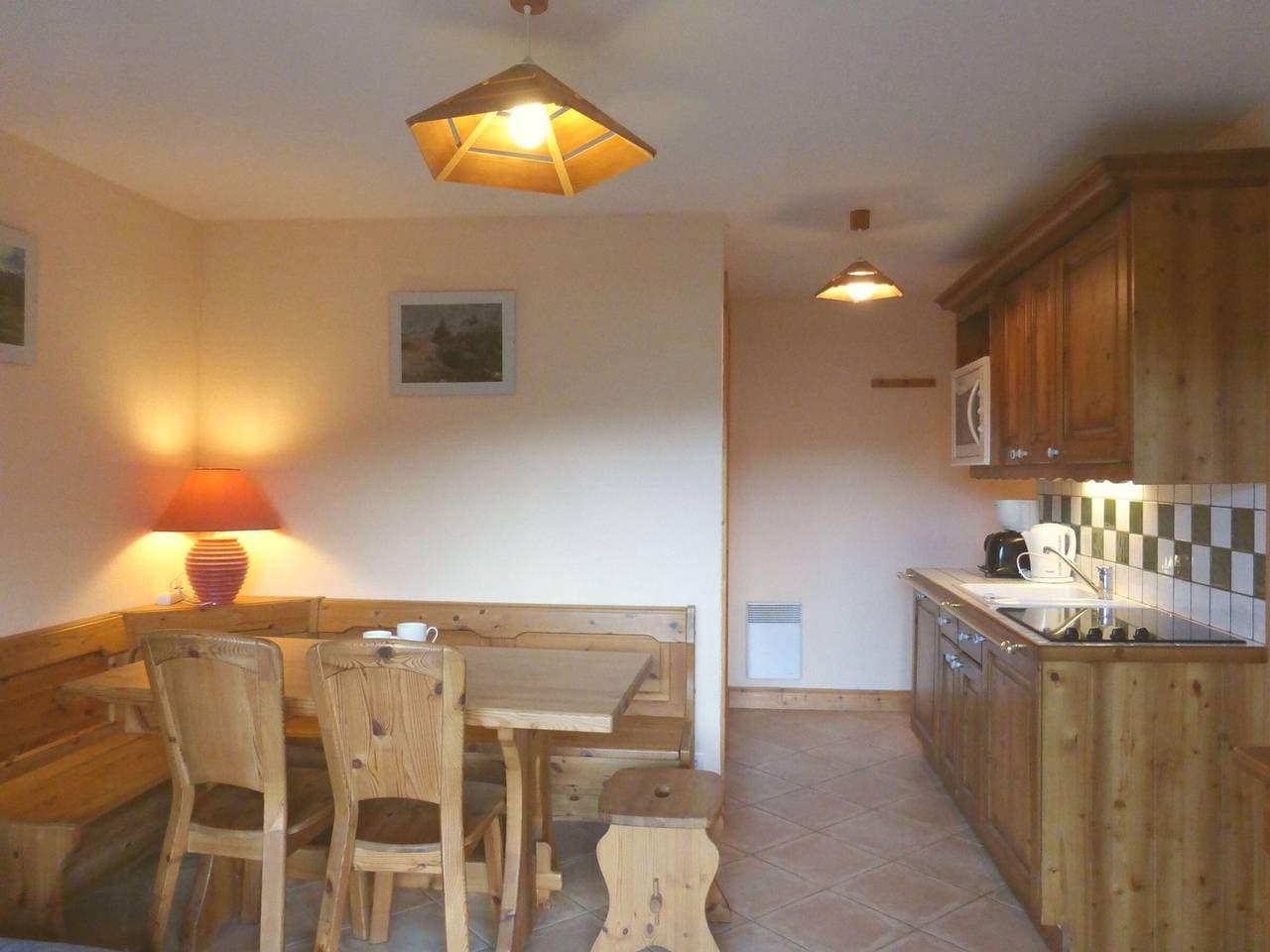 Charmante 3-Zimmer-Wohnung für 4 in Méribel Village, nahe Pisten 1