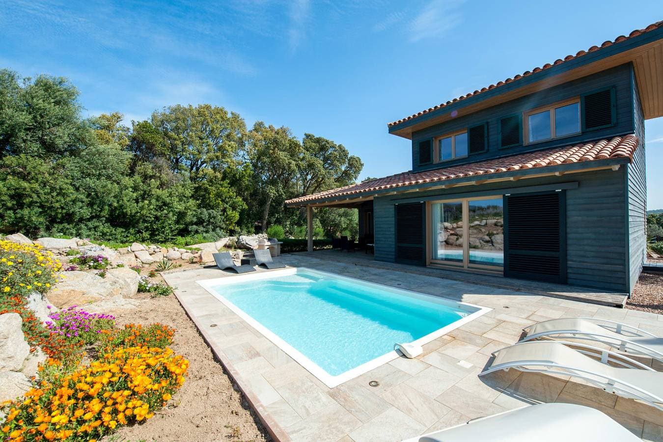 Foto 6 von 25: Villa "Les Oliviers“ mit Pool – in der Nähe der Strände in Südkorsika