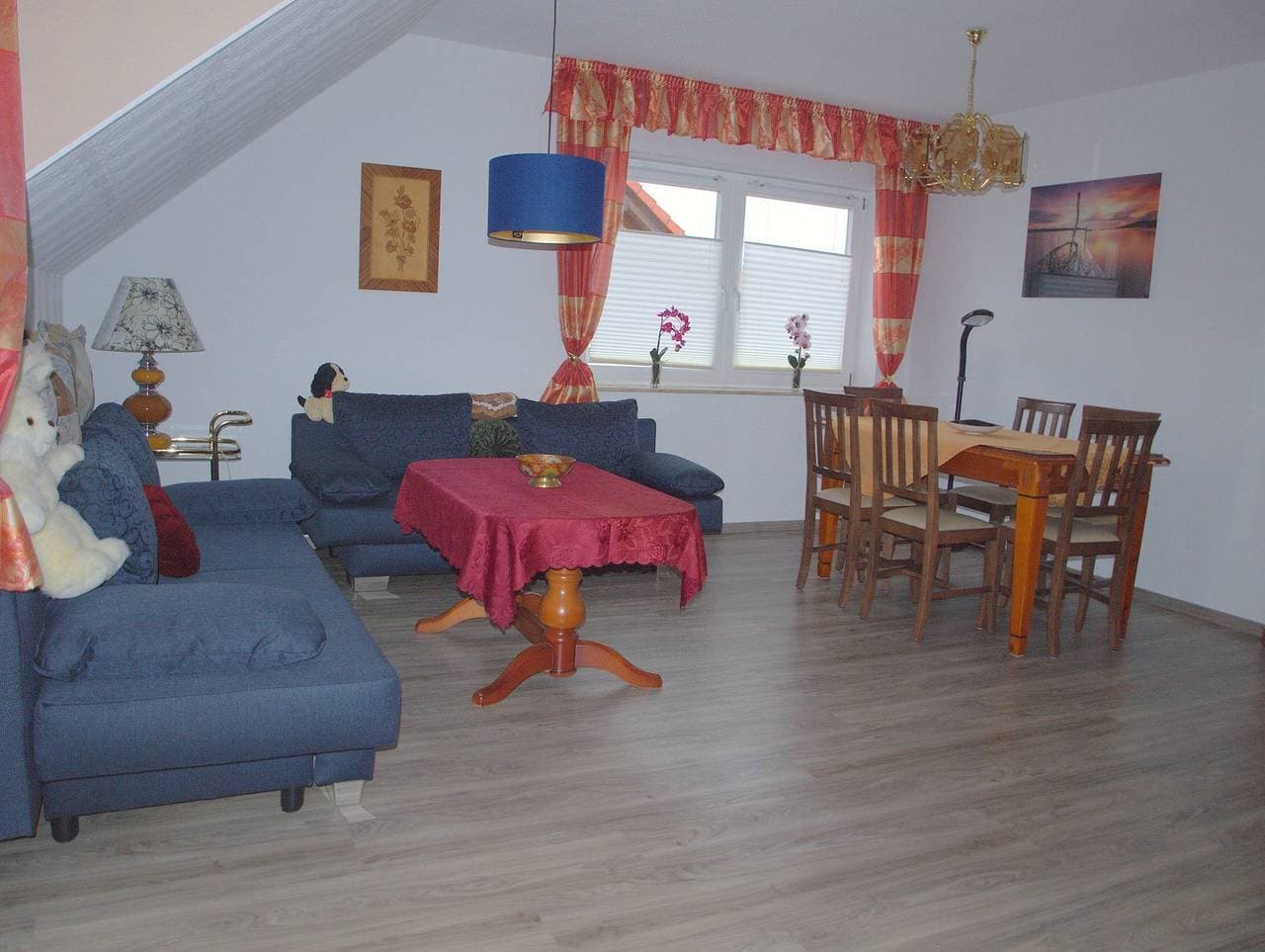 Foto 7 von 13: Apartment Ausblick zum Hainich - Apartment Ausblick zum Hainich, 92qm, 2 Schlafzimmer für 2-6 Personen