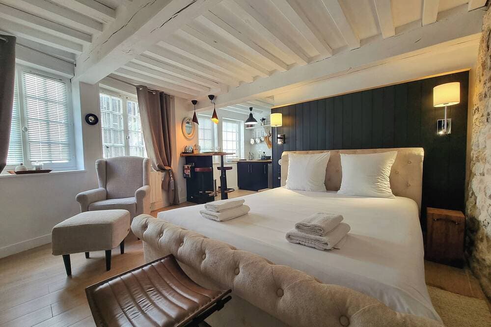 Foto 3 von 14: La Parenthèse Saint Jean | Charmantes Studio im Stadtzentrum von Honfleur