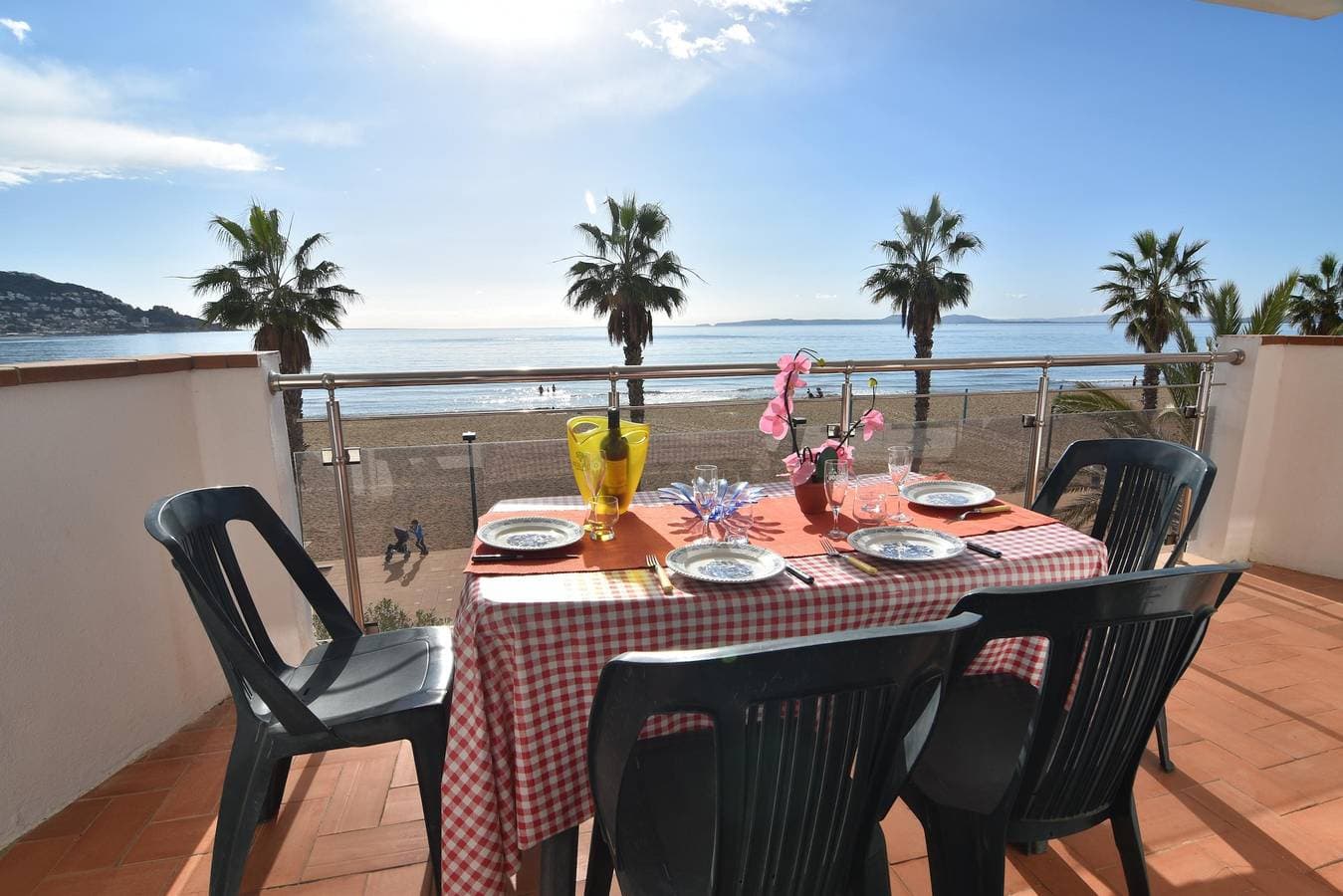 Foto 6 von 24: Charmante Wohnung zur Miete in Roses, Costa Brava! 2 Schlafzimmer, 4 Schlafplätze, Meerblick. Buchen Sie jetzt!