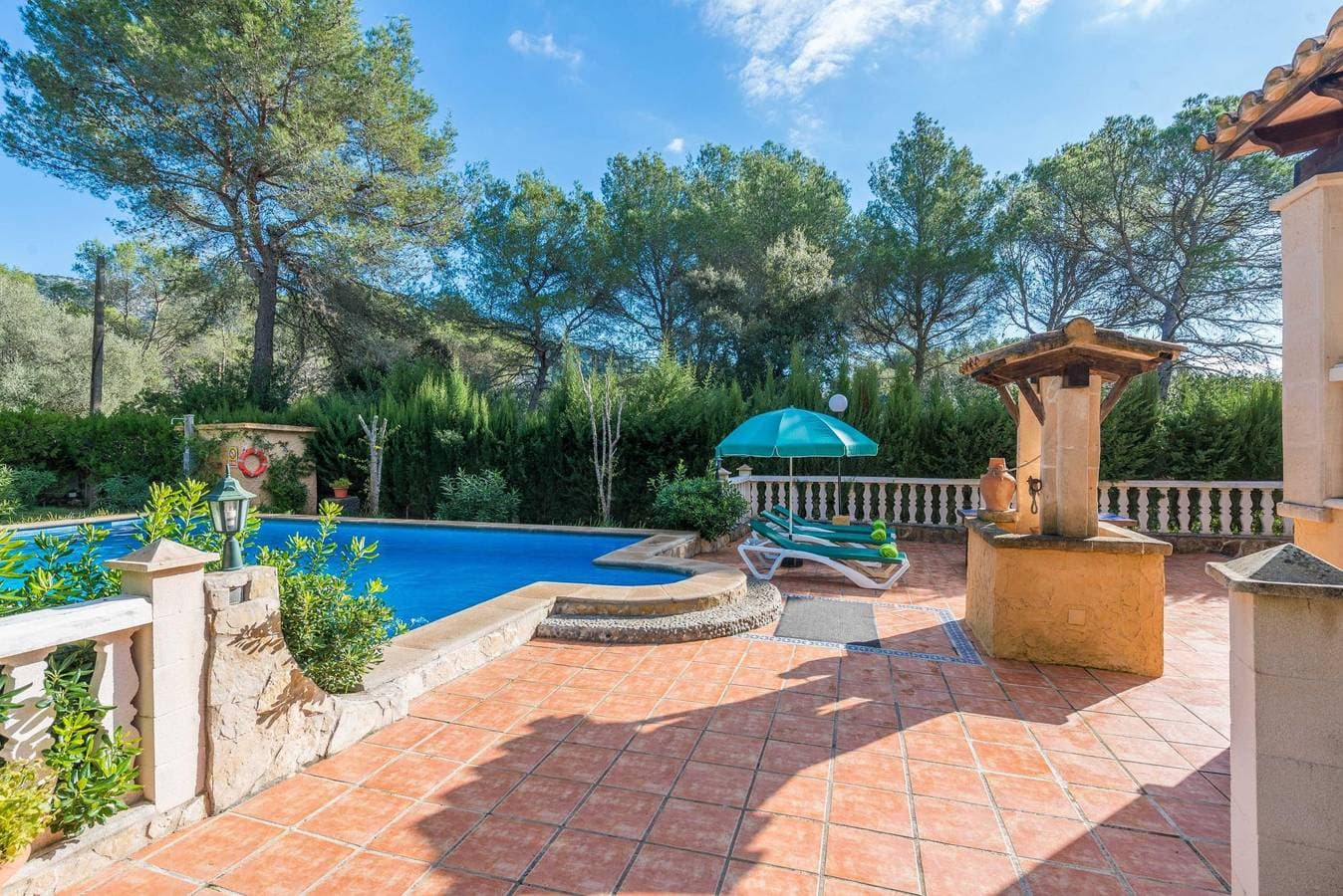 Foto 6 von 36: Els Pins - Ferienhaus mit privaten Pool in Crestatx . WiFi gratis