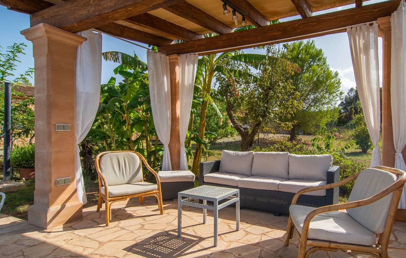 Foto 6 von 41: Gemütliche Wohnung mit Terrasse und Pool, 900m zum Strand Sa Marjal